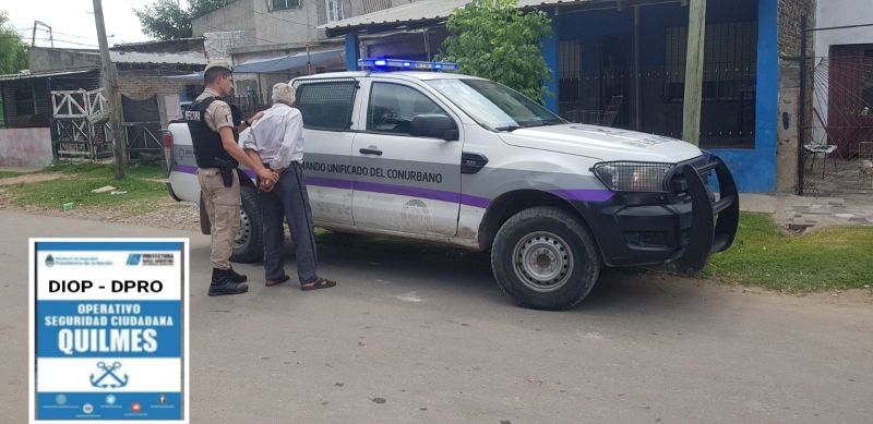 Octogenario le disparó a una mujer de 33 años en Solano: Está detenido 